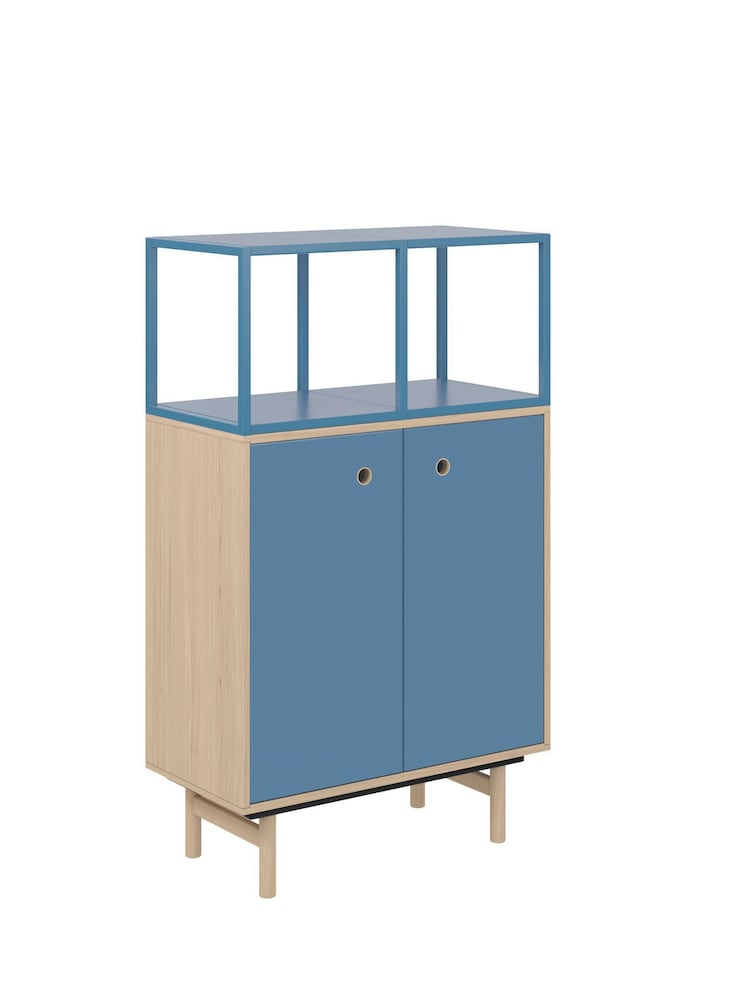 Bisley Blue Bridge Tall Sideboard - Image 3 of 3