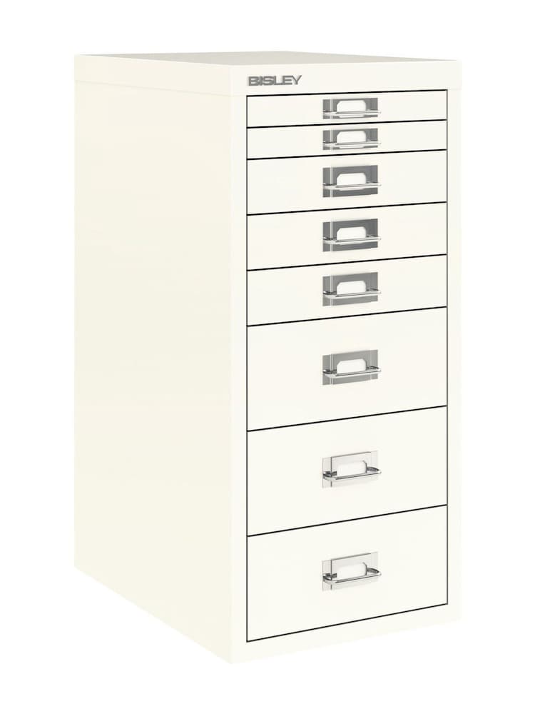 Bisley White MultiDrawer A4 Filing Cabinet - Image 3 of 3