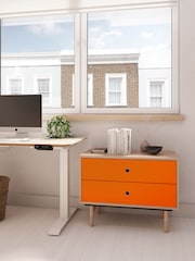 Bisley Orange Bridge Small Sideboard - Image 1 of 3