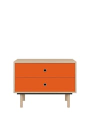 Bisley Orange Bridge Small Sideboard - Image 2 of 3