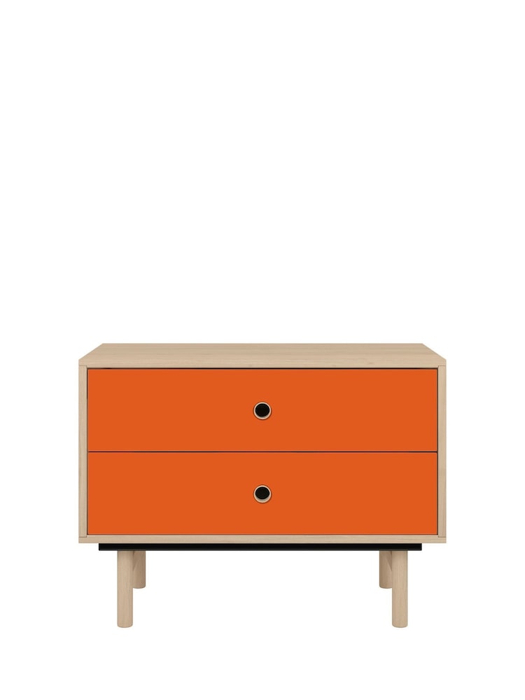 Bisley Orange Bridge Small Sideboard - Image 2 of 3