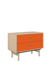Bisley Orange Bridge Small Sideboard - Image 3 of 3