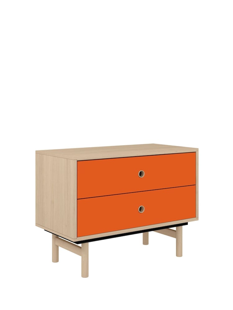 Bisley Orange Bridge Small Sideboard - Image 3 of 3