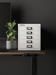 Bisley White MultiDrawer A4 Filing Small Cabinet - Image 1 of 3