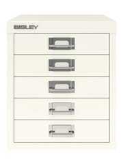 Bisley White MultiDrawer A4 Filing Small Cabinet - Image 2 of 3