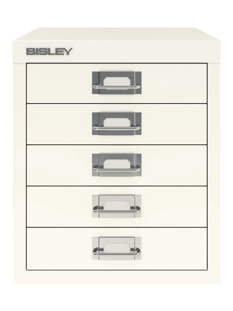 Bisley White MultiDrawer A4 Filing Small Cabinet - Image 2 of 3