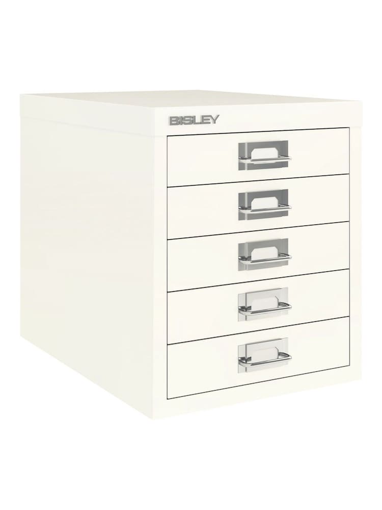 Bisley White MultiDrawer A4 Filing Small Cabinet - Image 3 of 3