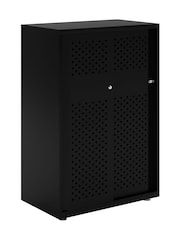 Bisley Black Glide Cabinet with Sliding Door Large Wide - Image 3 of 3