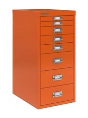Bisley Orange MultiDrawer A4 Filing Cabinet - Image 3 of 3
