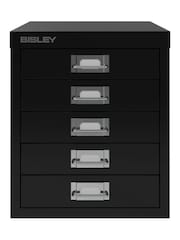 Bisley Black MultiDrawer A4 Filing Small Cabinet - Image 2 of 3