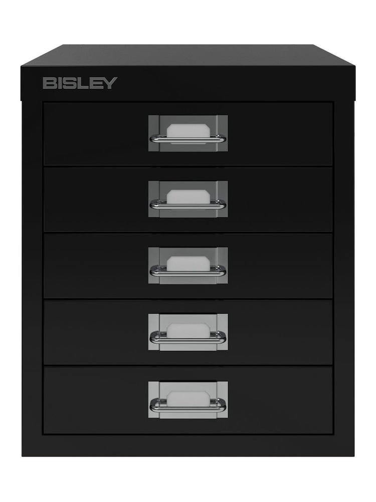 Bisley Black MultiDrawer A4 Filing Small Cabinet - Image 2 of 3