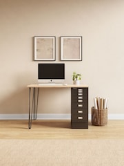 Bisley Black MultiDesk With Filing Standard Cabinet - Image 1 of 2