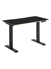Bisley Black Adjustable Height Desk With Perfect Sense Large Desktop - Image 3 of 3