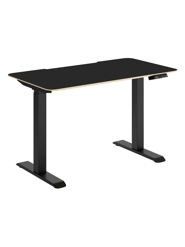 Bisley Black Adjustable Height Desk With Perfect Sense Large Desktop - Image 3 of 3
