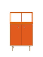 Bisley Orange Bridge Tall Sideboard - Image 2 of 3