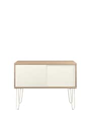 Bisley White MultiSideboard With Sliding Door - Image 2 of 3