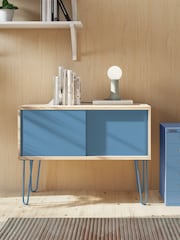 Bisley Blue MultiSideboard With Sliding Door - Image 1 of 3