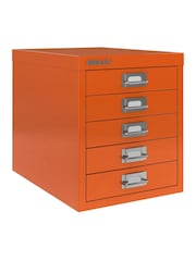 Bisley Orange MultiDrawer A4 Filing Small Cabinet - Image 3 of 3
