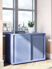 Bisley Blue Glide Cabinet with Sliding Door Medium Wide - Image 1 of 3