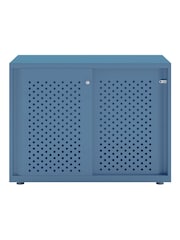 Bisley Blue Glide Cabinet with Sliding Door Medium Wide - Image 2 of 3