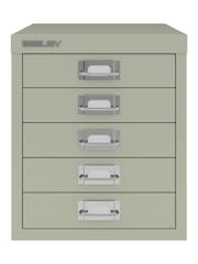 Bisley Green MultiDrawer A4 Filing Small Cabinet - Image 2 of 3