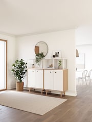 Bisley White Bridge Tall Sideboard - Image 1 of 3