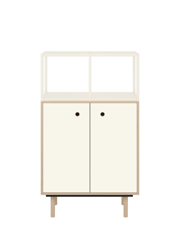 Bisley White Bridge Tall Sideboard - Image 2 of 3