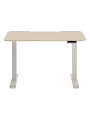 Bisley Grey Adjustable Height Desk With Perfect Sense Large Desktop - Image 2 of 3