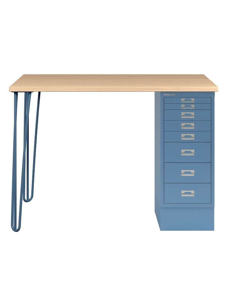 Bisley Blue MultiDesk With Filing Standard Cabinet - Image 2 of 2