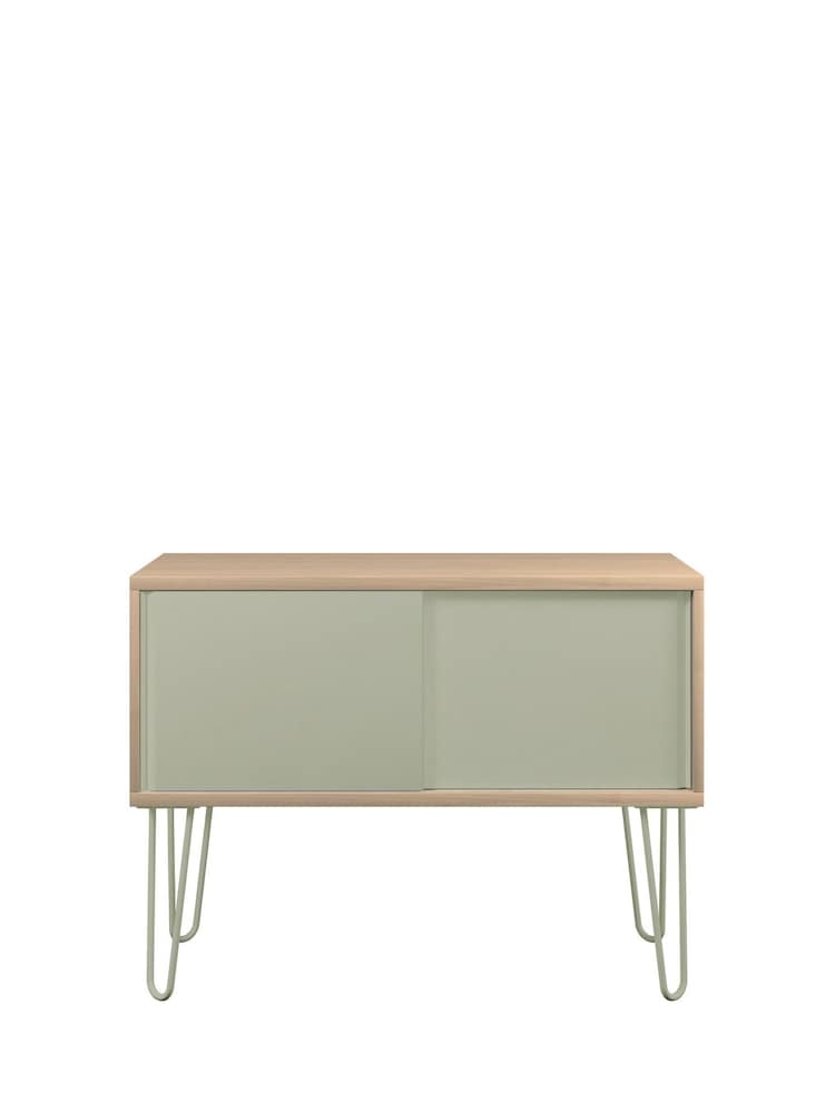 Bisley Green MultiSideboard With Sliding Door - Image 2 of 3