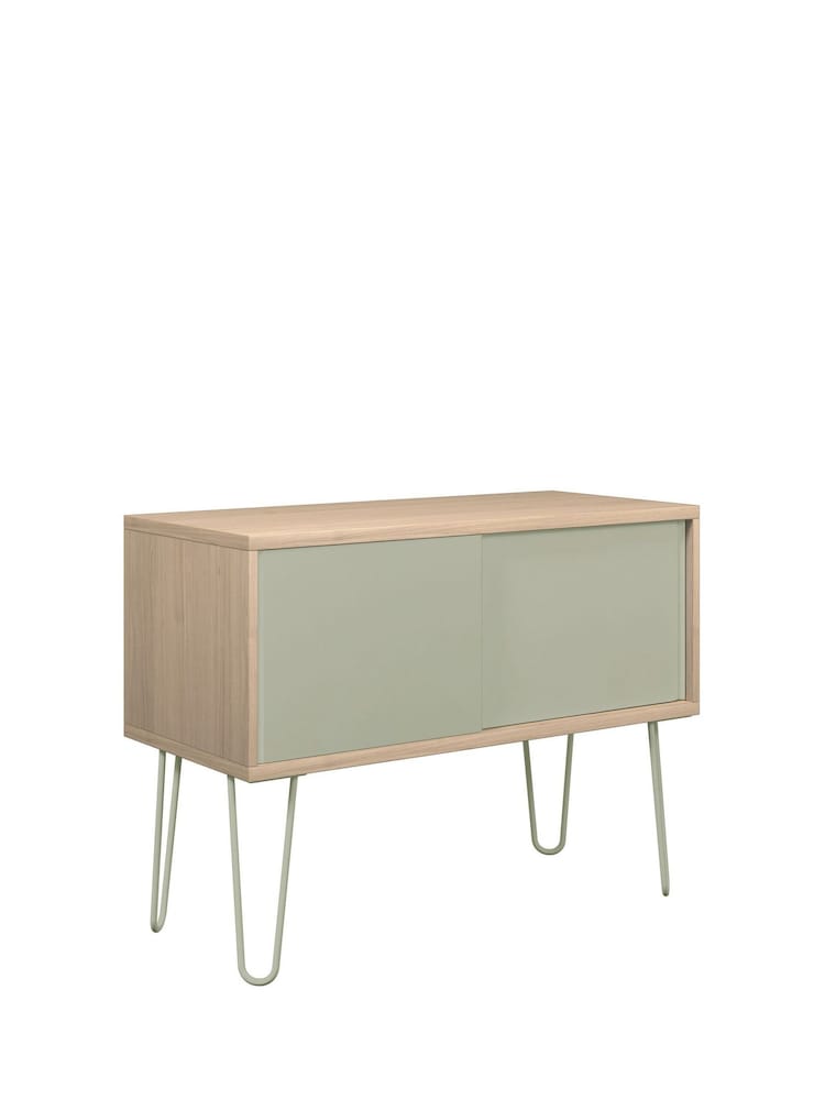 Bisley Green MultiSideboard With Sliding Door - Image 3 of 3