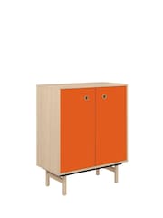 Bisley Orange Bridge Large Sideboard - Image 3 of 3