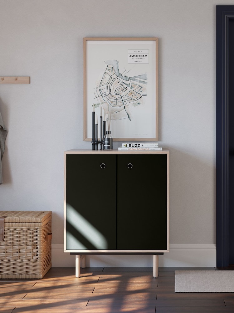 Bisley Black Bridge Large Sideboard - Image 1 of 3