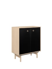 Bisley Black Bridge Large Sideboard - Image 3 of 3