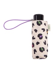 Totes Cream Compact Round Eco-Brella Umbrella - Image 2 of 5