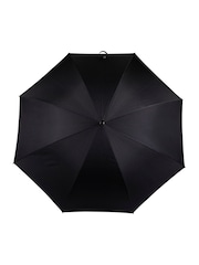 Totes Black Automatic Wood Crook Walker Eco-Brella Umbrella - Image 3 of 4
