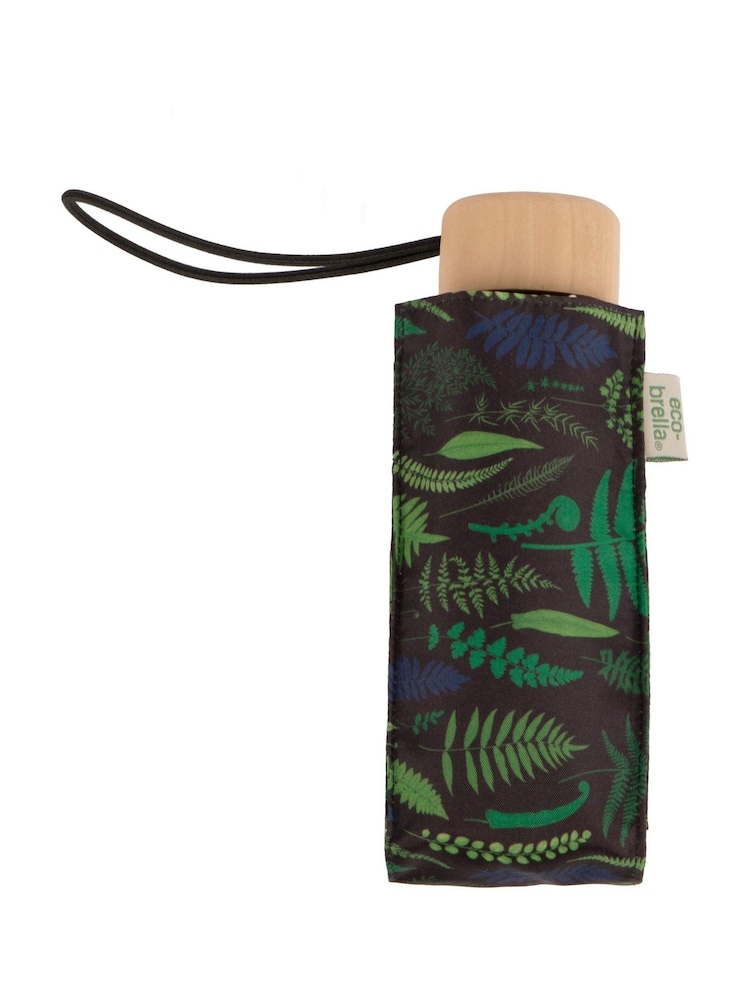 Totes Green Compact Flat Eco-Brella Umbrella - Image 2 of 5