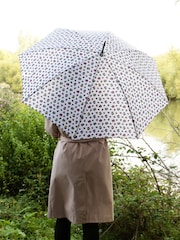 Totes Cream Auto open Eco-Brella Walker Umbrella - Image 1 of 5