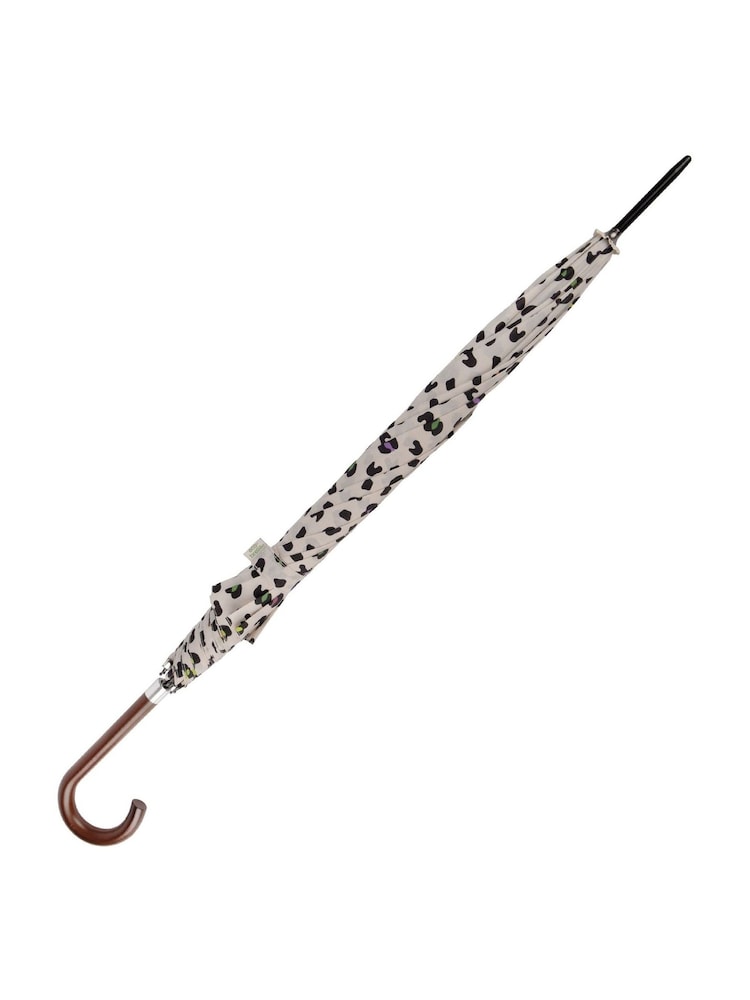 Totes Cream Auto open Eco-Brella Walker Umbrella - Image 2 of 5