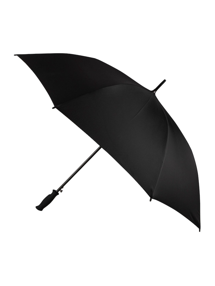 Totes Black Auto Open Golf Eco-Brella Umbrella - Image 1 of 4 Totes Black Auto Open Golf Eco-Brella Umbrella - Image 1 of 4