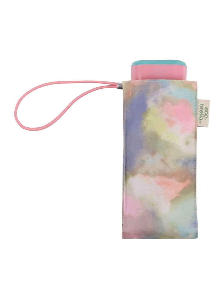 Totes Pink Compact Flat Eco-Brella Umbrella - Image 2 of 5