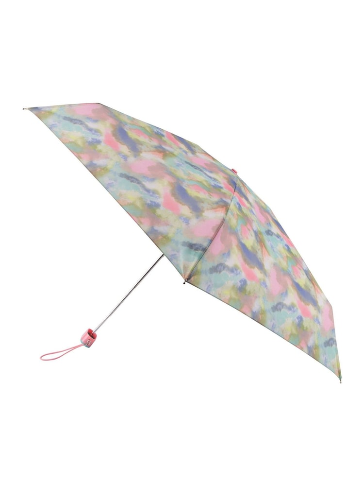 Totes Pink Compact Flat Eco-Brella Umbrella - Image 4 of 5