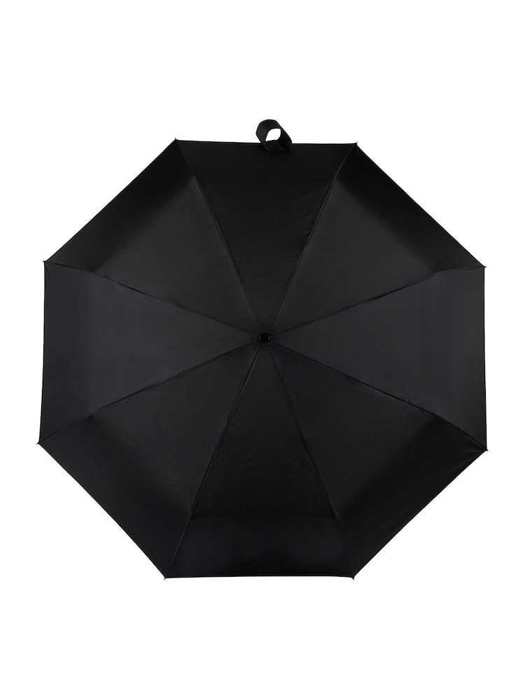 Totes Black X-tra Strong Automatic Eco-Brella Crook Handle Umbrella - Image 3 of 4