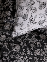 100% Cotton Floral Reversible Duvet Cover and Pillowcase Set - Изображение 5 из 8