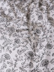 100% Cotton Floral Reversible Duvet Cover and Pillowcase Set - Изображение 7 из 8