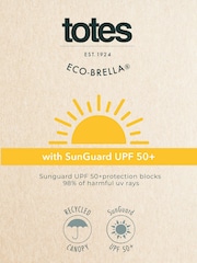 Totes Red Supermini UV Eco-Brella Umbrella - Image 5 of 5