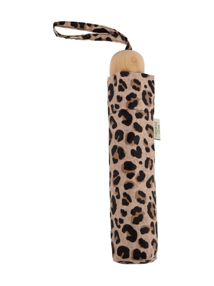 Totes Brown Supermini Eco-Brella Umbrella - Image 2 of 5