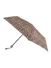 Totes Brown Supermini Eco-Brella Umbrella - Image 4 of 5