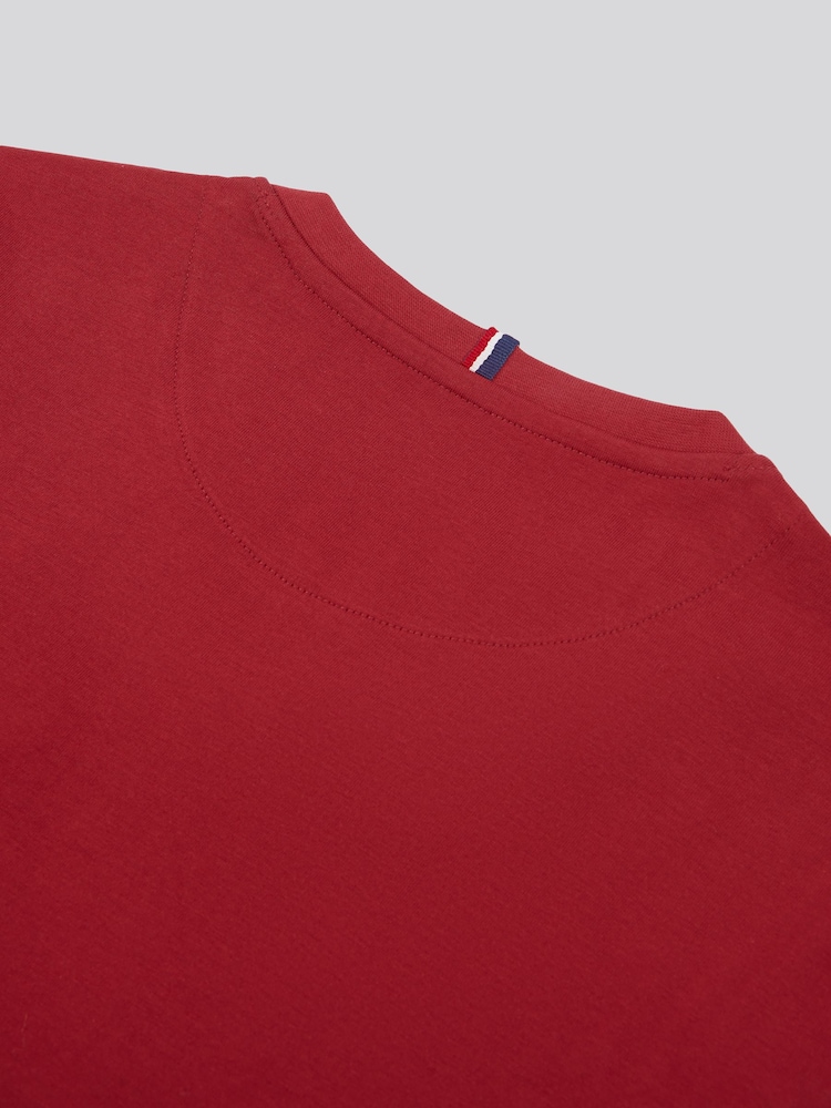 Красный - US Polo Assn. Футболка мужская Regular Fit Player 3 из 100% хлопка - Image 10 of 10