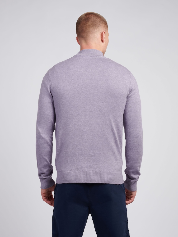 U.S. Polo Assn. Purple Mens Peached Oxford Shirt - Image 4 of 7
